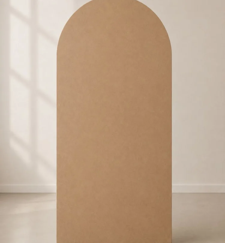 Oval Plain Arch Backdrop