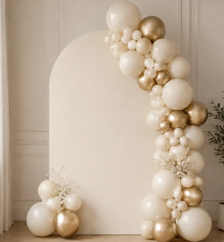 Oval Plain Arch Backdrop