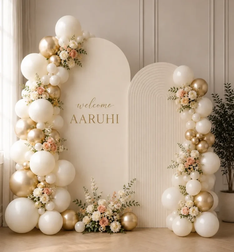 Oval Ripple Arch Backdrop